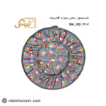 دمکنی گلدار سایز دو بیتک -یک